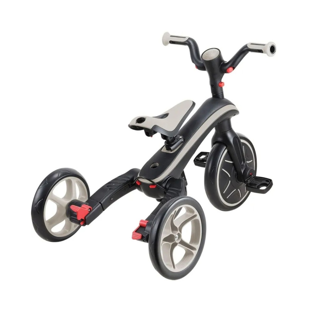 GLOBBER TRICYCLE TRIKE EXPLORER FOLDABLE 4 IN 1 PASTEL TAUPE