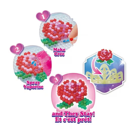 AQUABEADS DISNEY PRINCESS TIARA SET