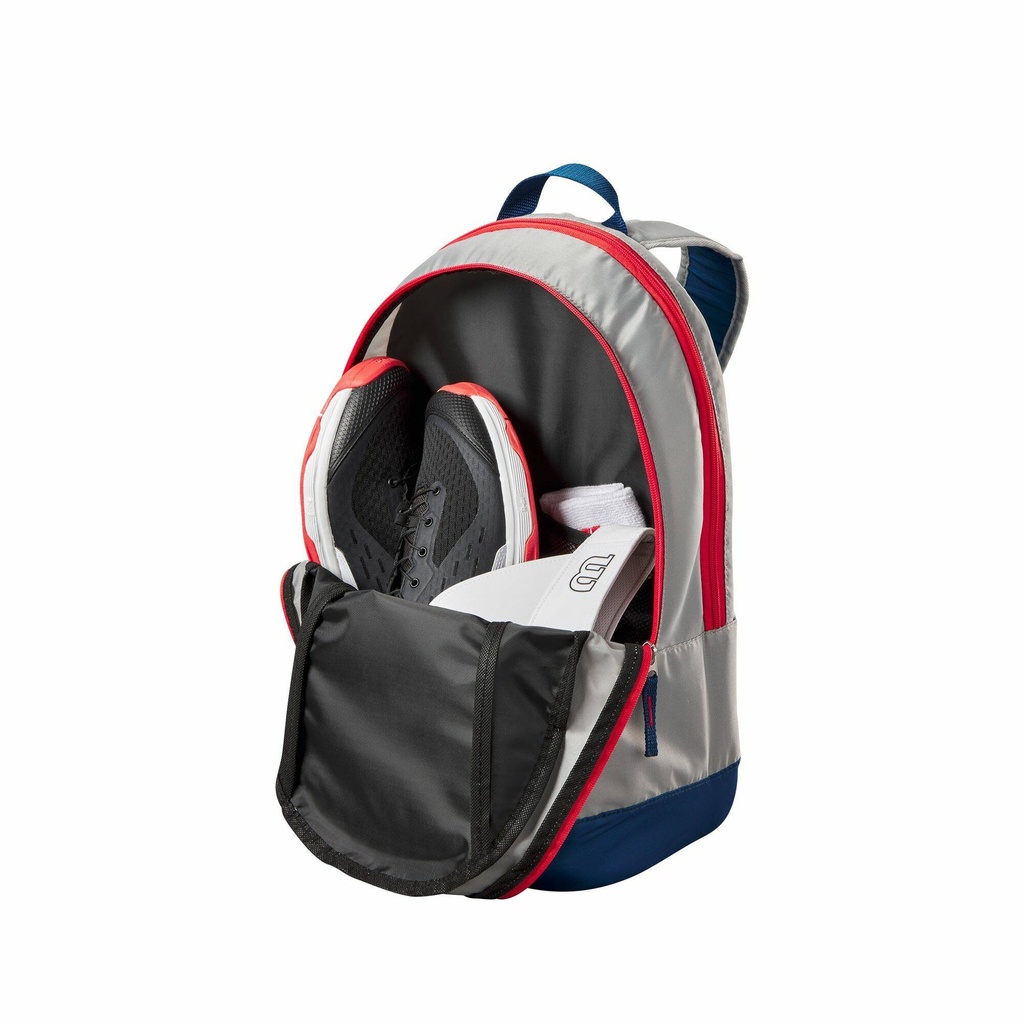JUNIOR BACKPACKight Grey/RED-BLUE