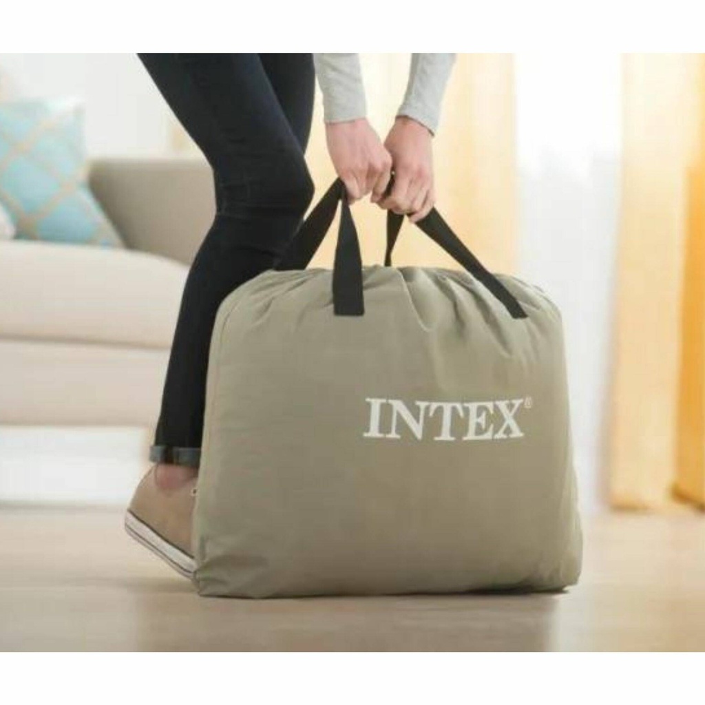 INTEX TWIN PILLOW REST RAISED AIRBED FIBER-TECH BIP