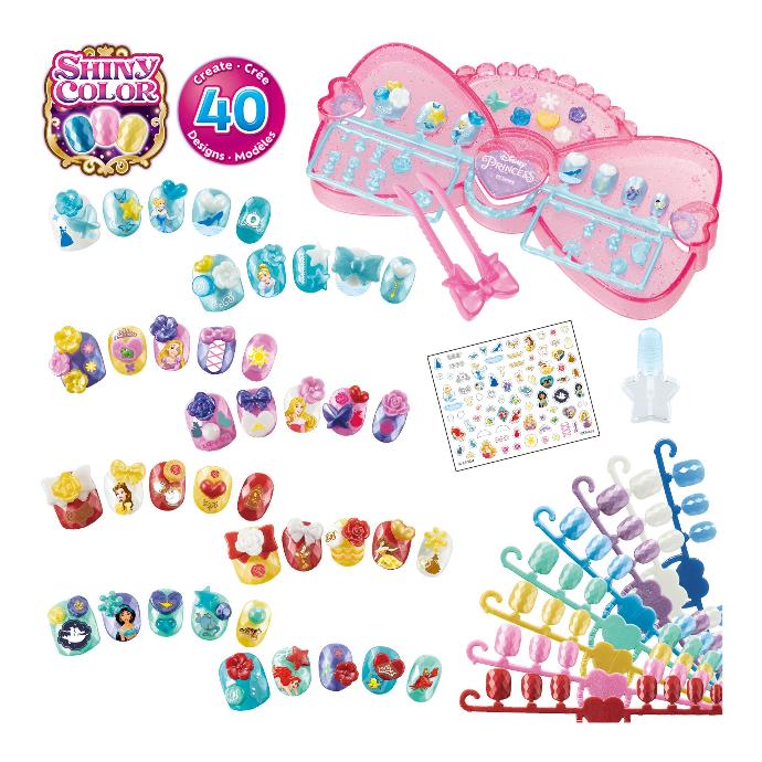 AQUABEADS ANS AQUABEADS NAIL STUDIO - DISNEY PRINCESS