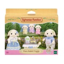 SYLVANIAN FLORA RABBIT FAMILY