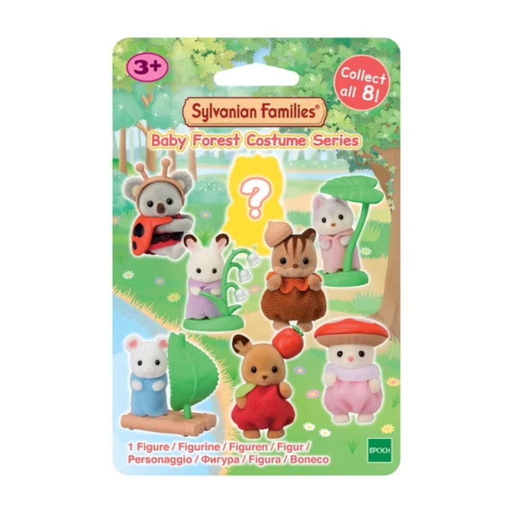 SYLVANIAN SERIE COSTUMI A TEMA FORESTA