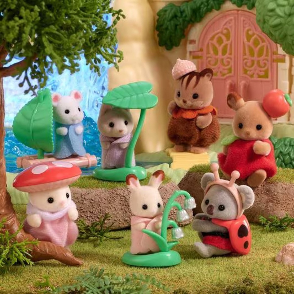 SYLVANIAN SERIE COSTUMI A TEMA FORESTA
