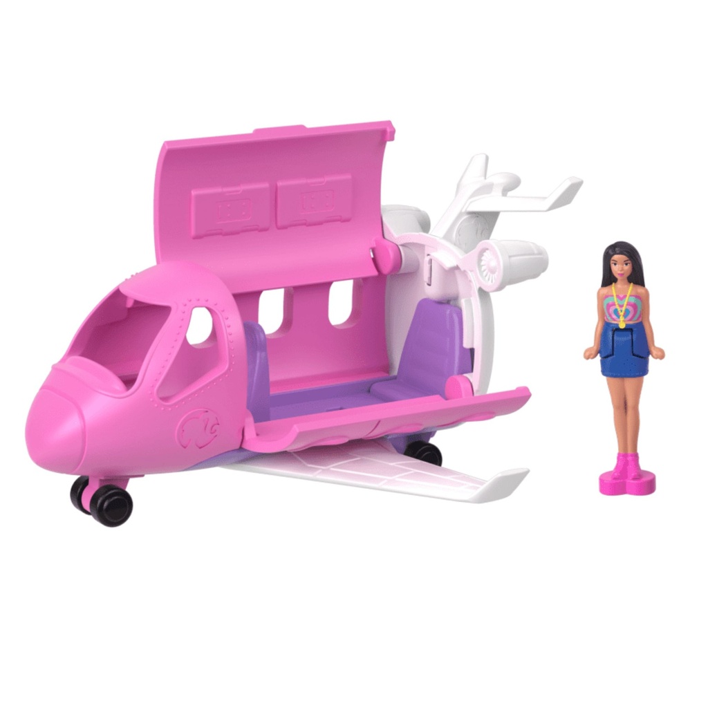 BARBIE LAND MINI OXHMATA (5 SXEDIA)