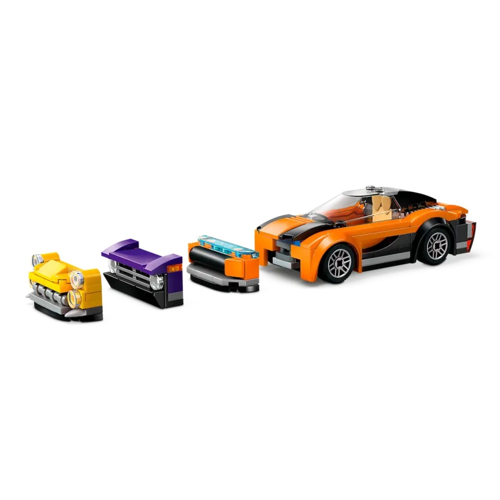 LEGO CITY - CAR TRANSPORTER TRUCK WITH SPORTS CARS