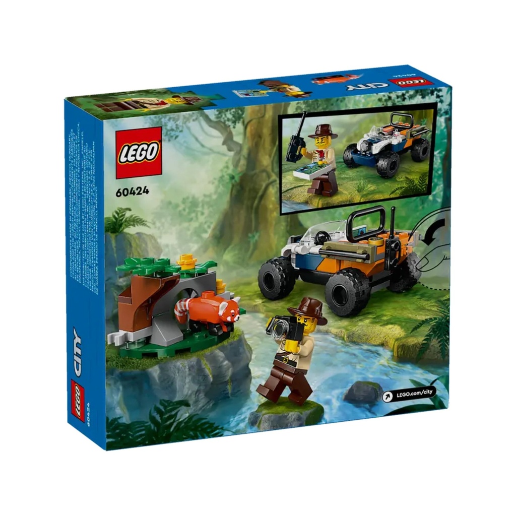 LEGO CITY - JUNGLE EXPLORER ATV RED PANDA MISSION