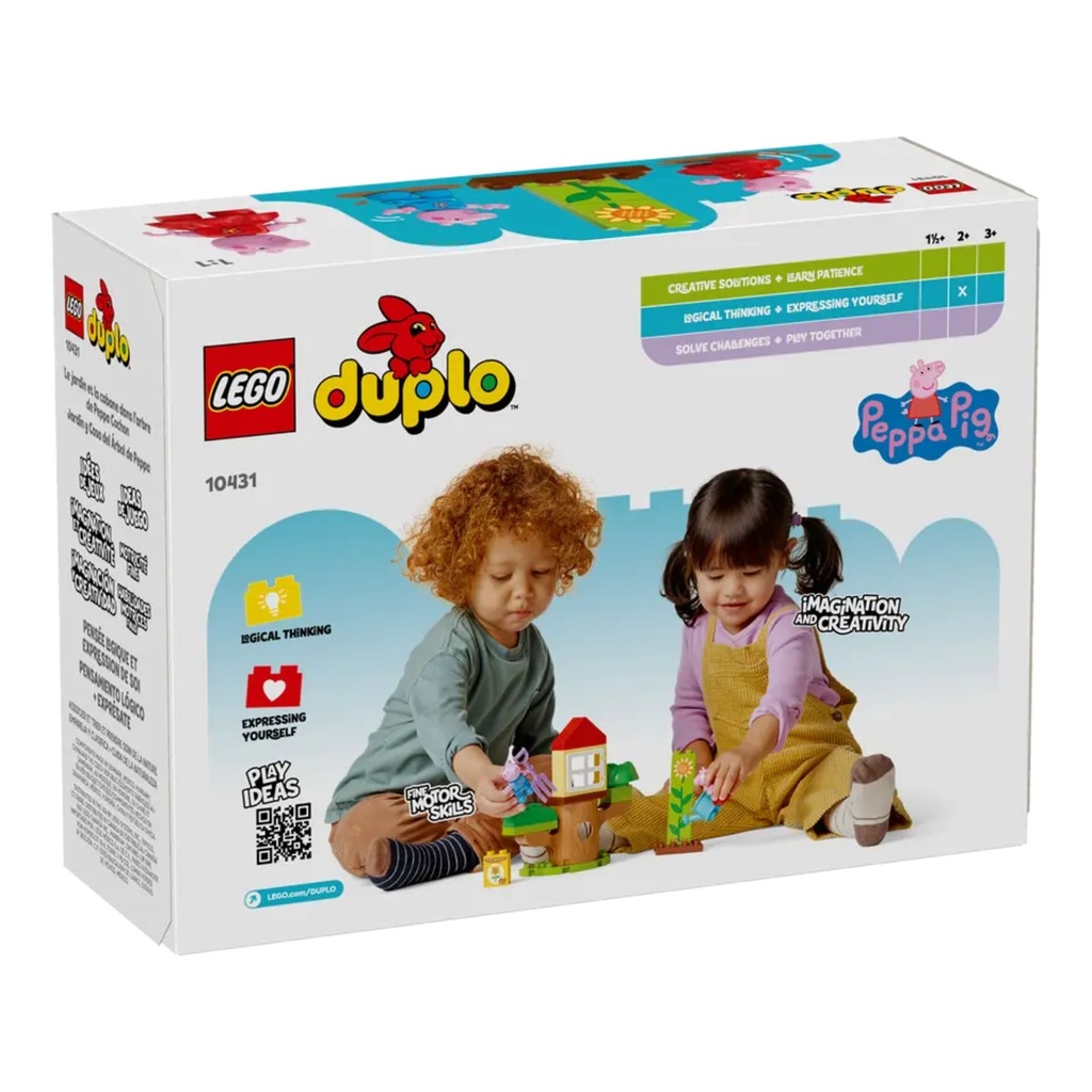 LEGO DUPLO - PEPPA PIG GARDEN AND TREE HOUSE
