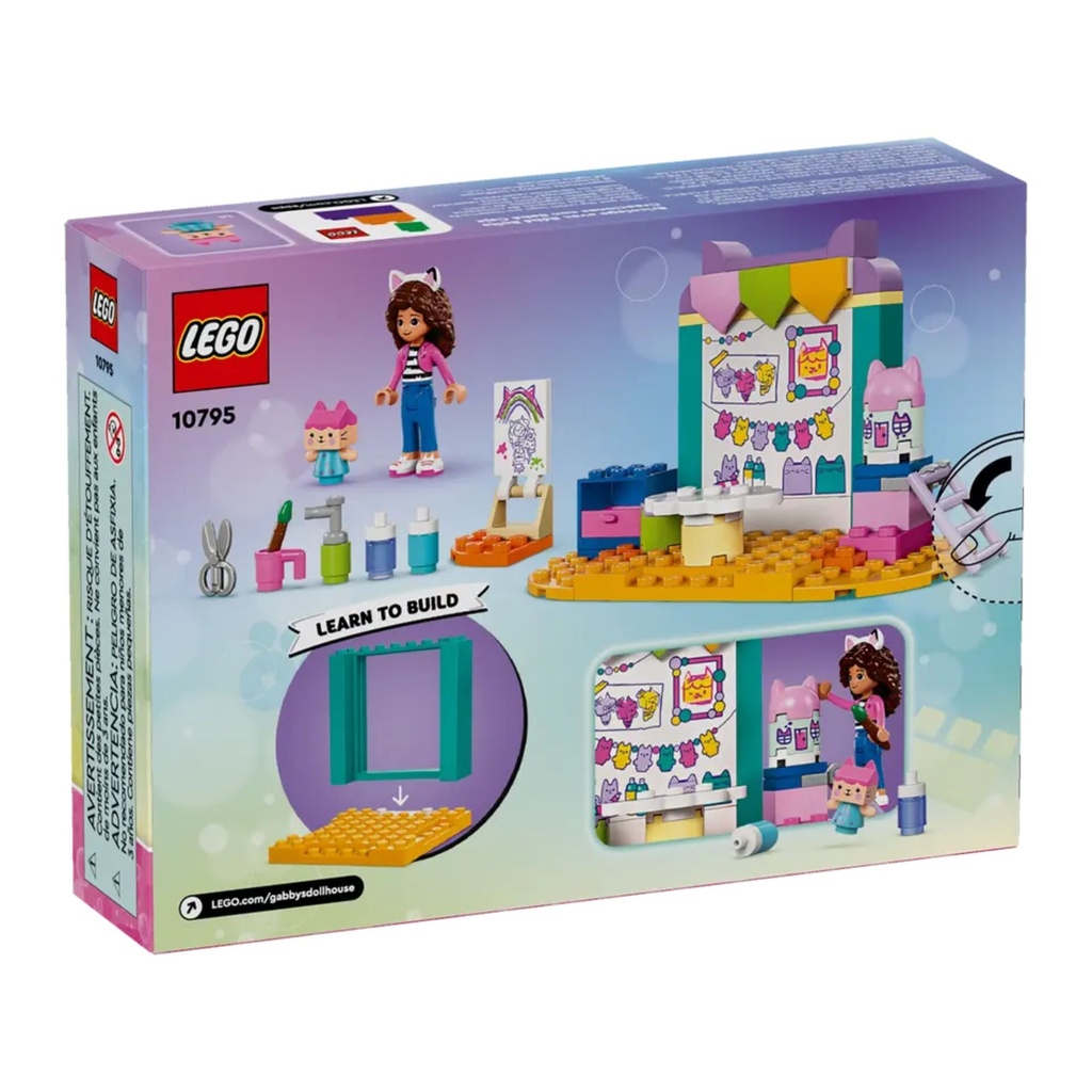 LEGO GABBY'S DOLLHOUSE - CRAFTING WITH BABY BOX