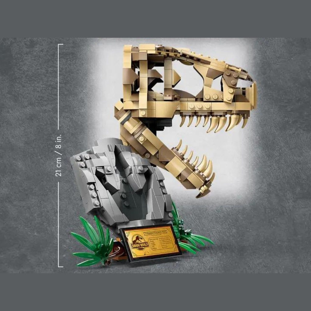 LEGO JURASSIC WORLD - DINOSAUR FOSSILS: T. REX SKULL