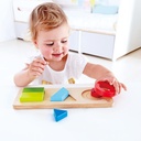 HAPE HAPPY PUZZLES WOODEN GEOMETRY SHAPES
