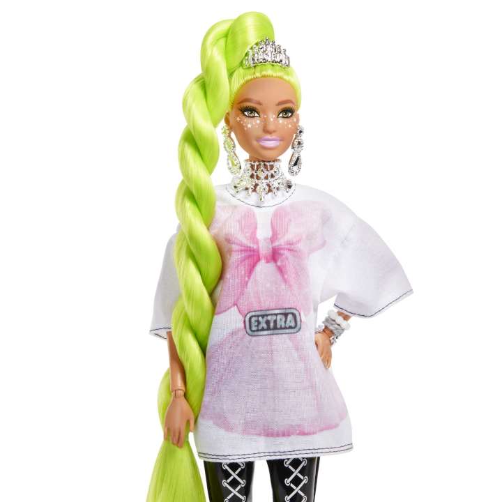 BARBIE EXTRA - NEON GREEN HAIR
