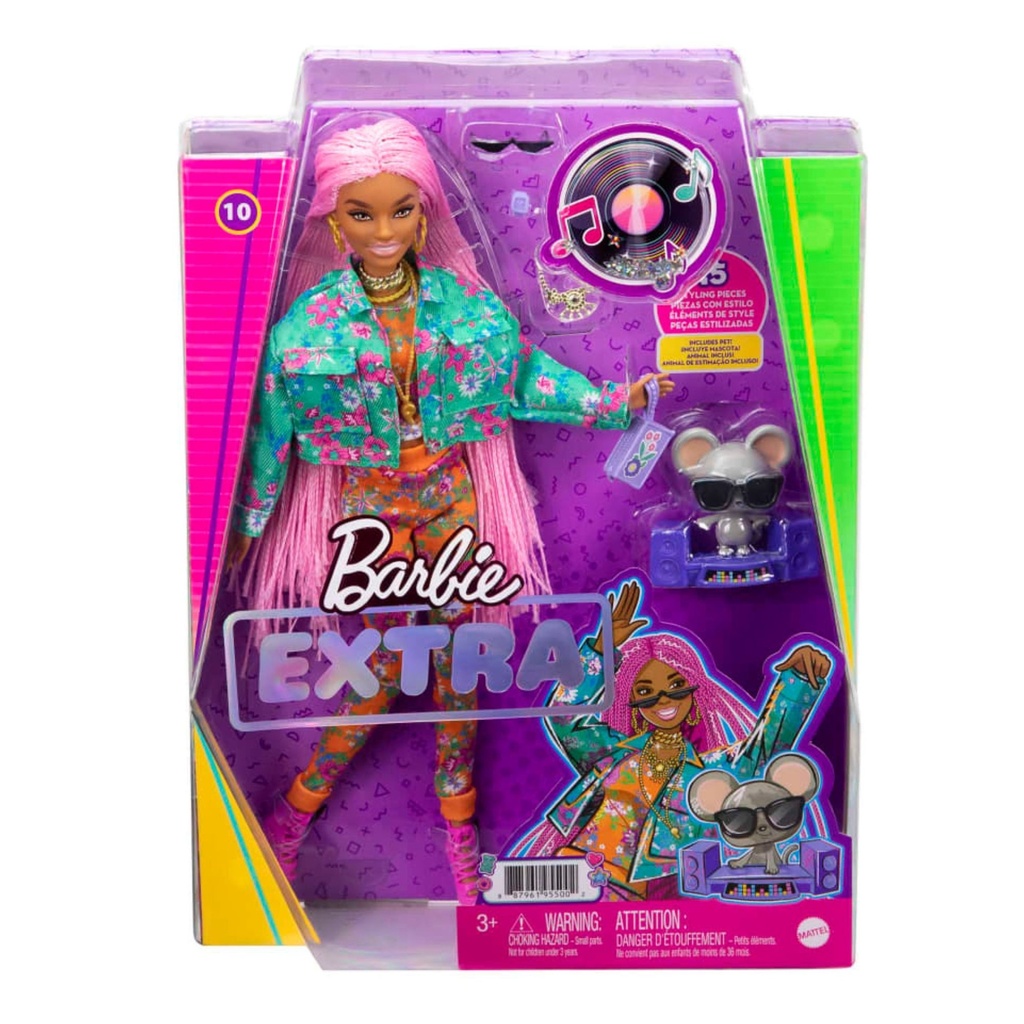 BARBIE EXTRA - PINK BRAIDS