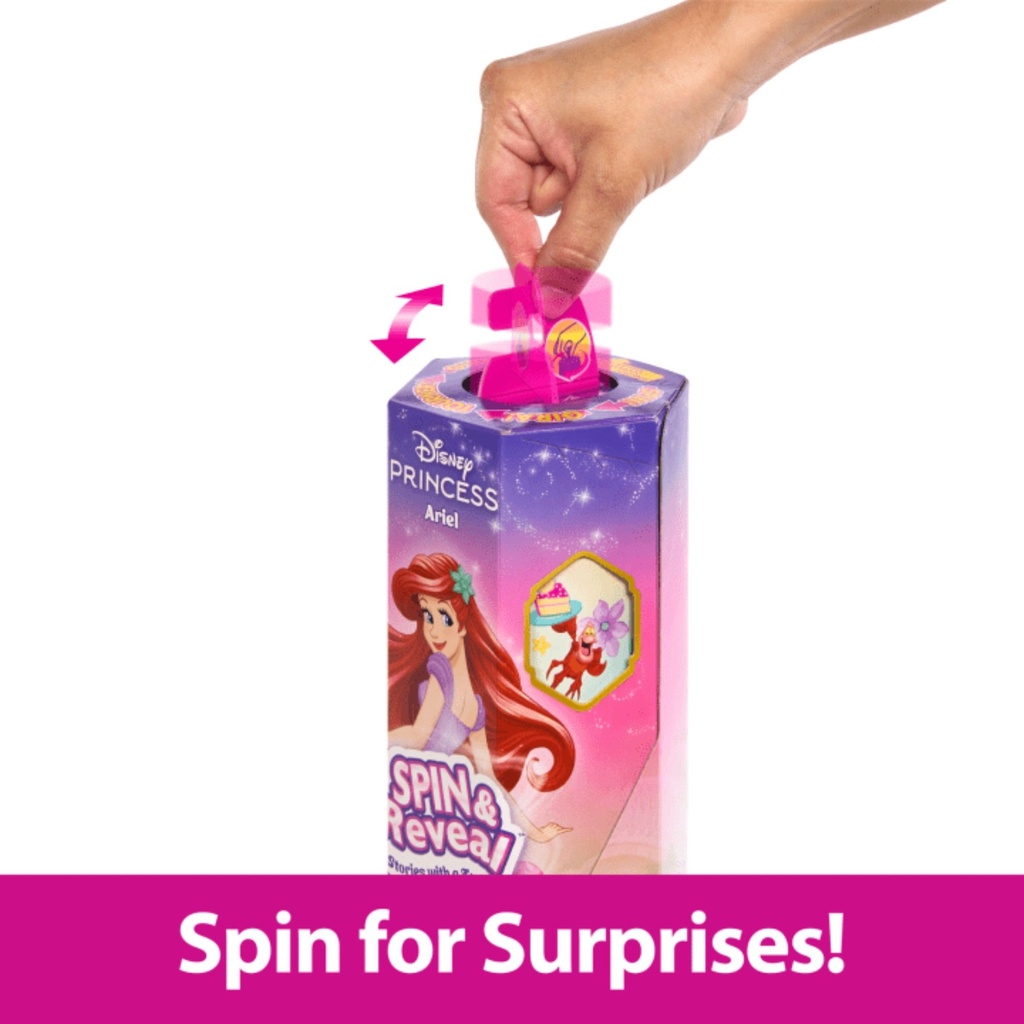 DISNEY PRINCESS - SPIN & REVEAL ARIEL