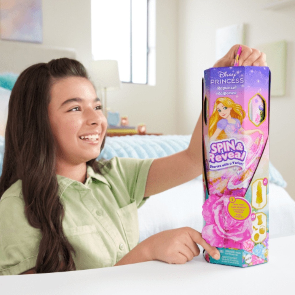 DISNEY PRINCESS - SPIN & REVEAL RAPOYNZEL