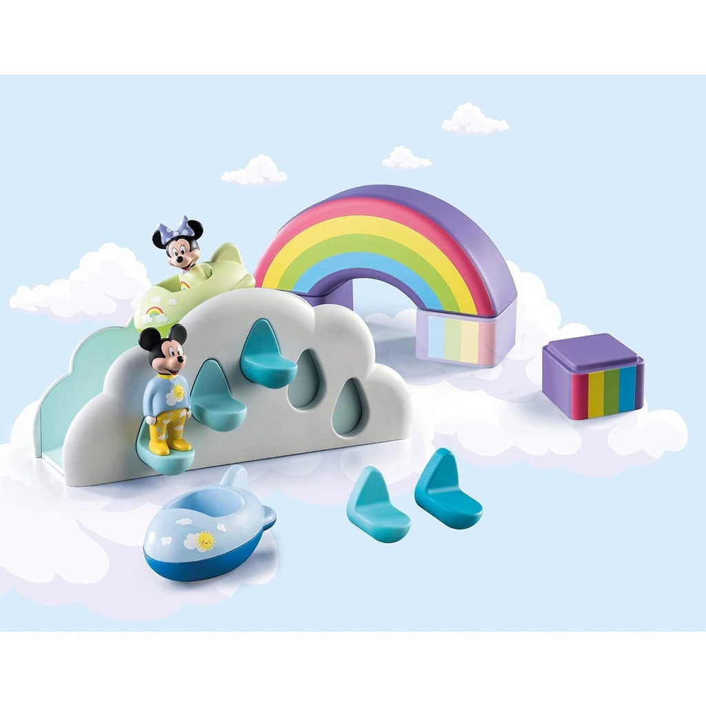 PLAYMOBIL 1.2.3 - DISNEY MICKEY'S & MINNIE'S CLOUD HOME
