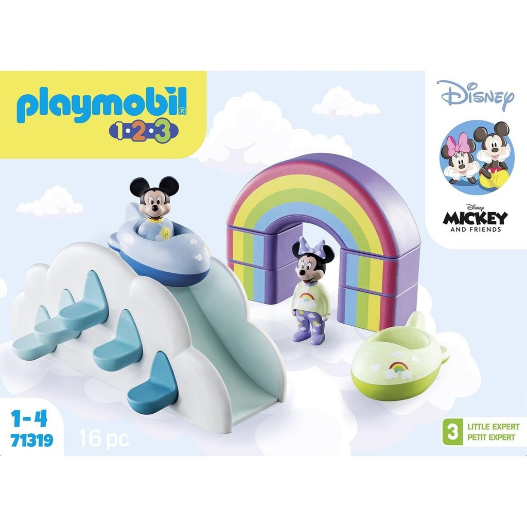 PLAYMOBIL 1.2.3 - DISNEY MICKEY'S & MINNIE'S CLOUD HOME