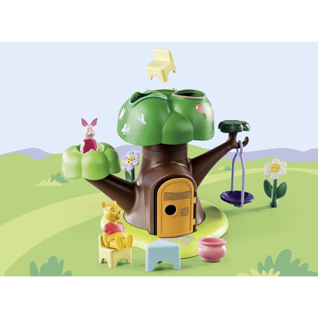 PLAYMOBIL 1.2.3 - DISNEY WINNIE'S & PIGLET'S TREE HOUSE