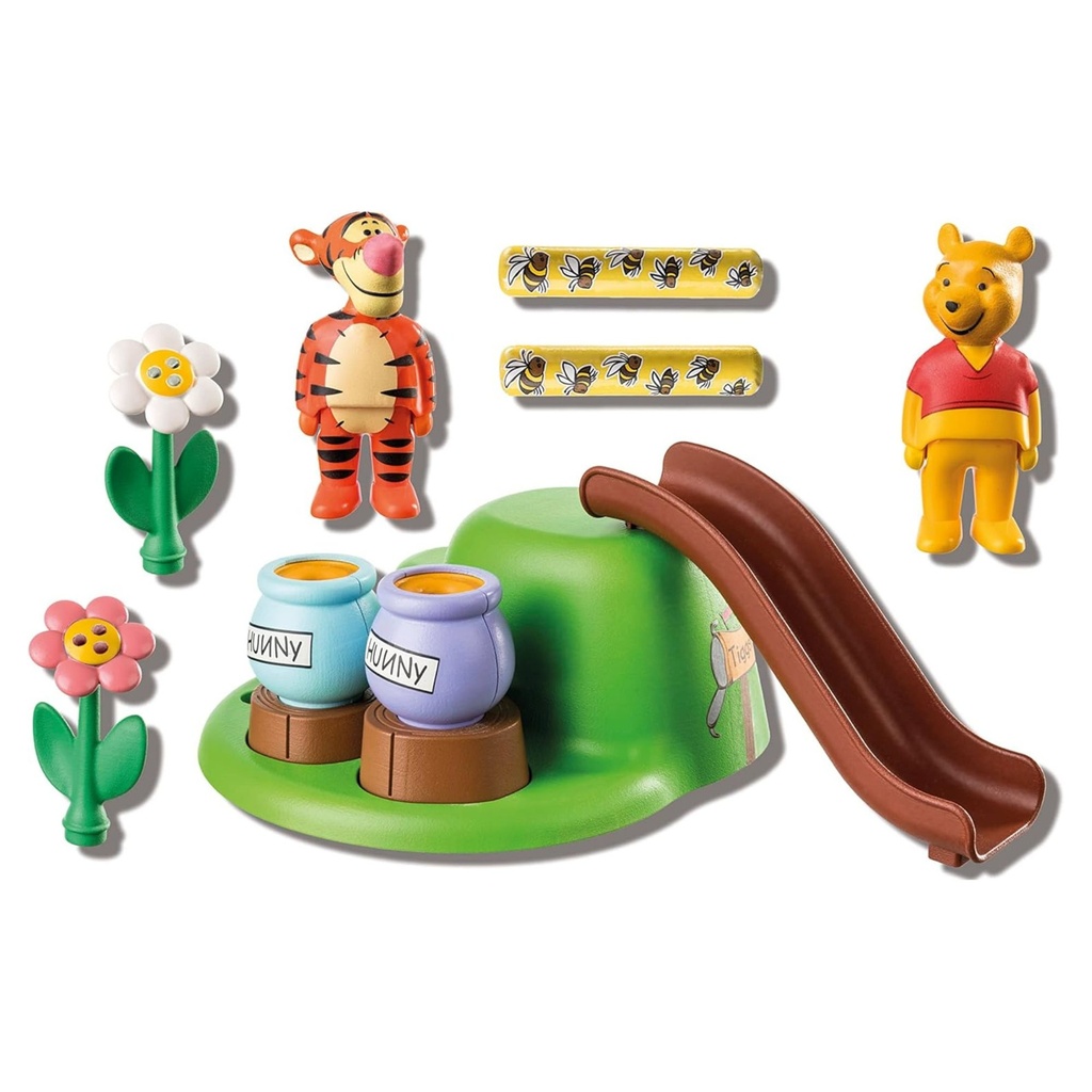 PLAYMOBIL 1.2.3 - DISNEY WINNIE'S & TIGER'S BEE GARDEN