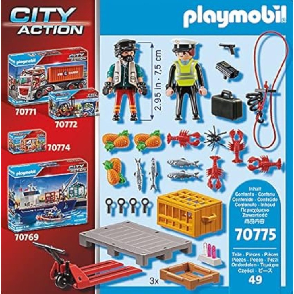 PLAYMOBIL CITY ACTION - CUSTOMS CHECK