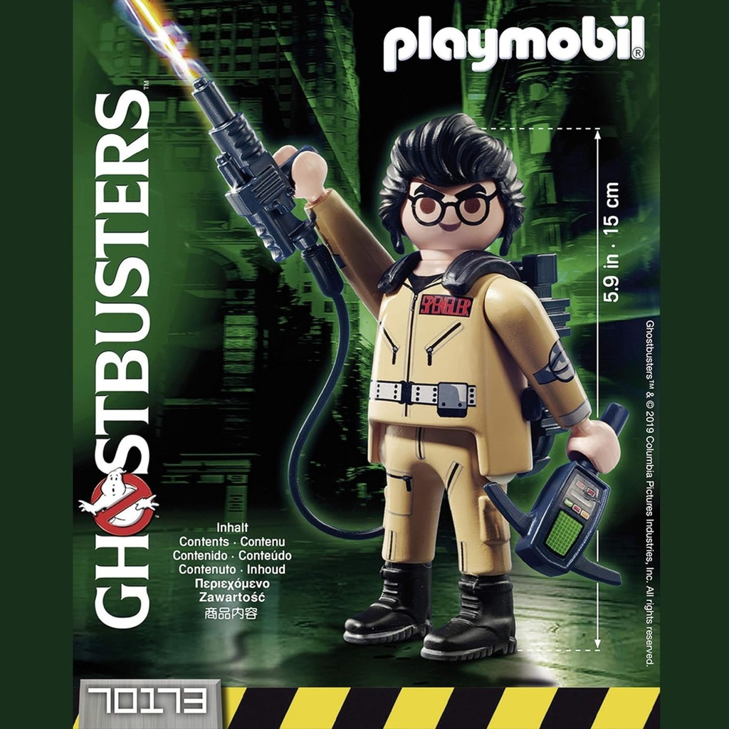 PLAYMOBIL GHOSTBUSTERS - E. SPENGLER COLLECTION FIGURE