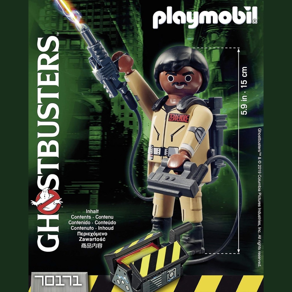 PLAYMOBIL GHOSTBUSTERS - W. ZEDDERMORE COLLECTION FIGURE