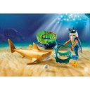PLAYMOBIL MAGIC - KING OF THE SEA WITH SHARK CARRIAGE