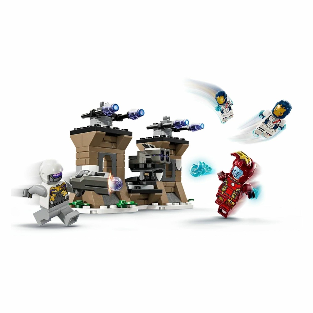 LEGO  MARVEL - IRON MAN & IRON LEGION vs HYDRA SOLDIER