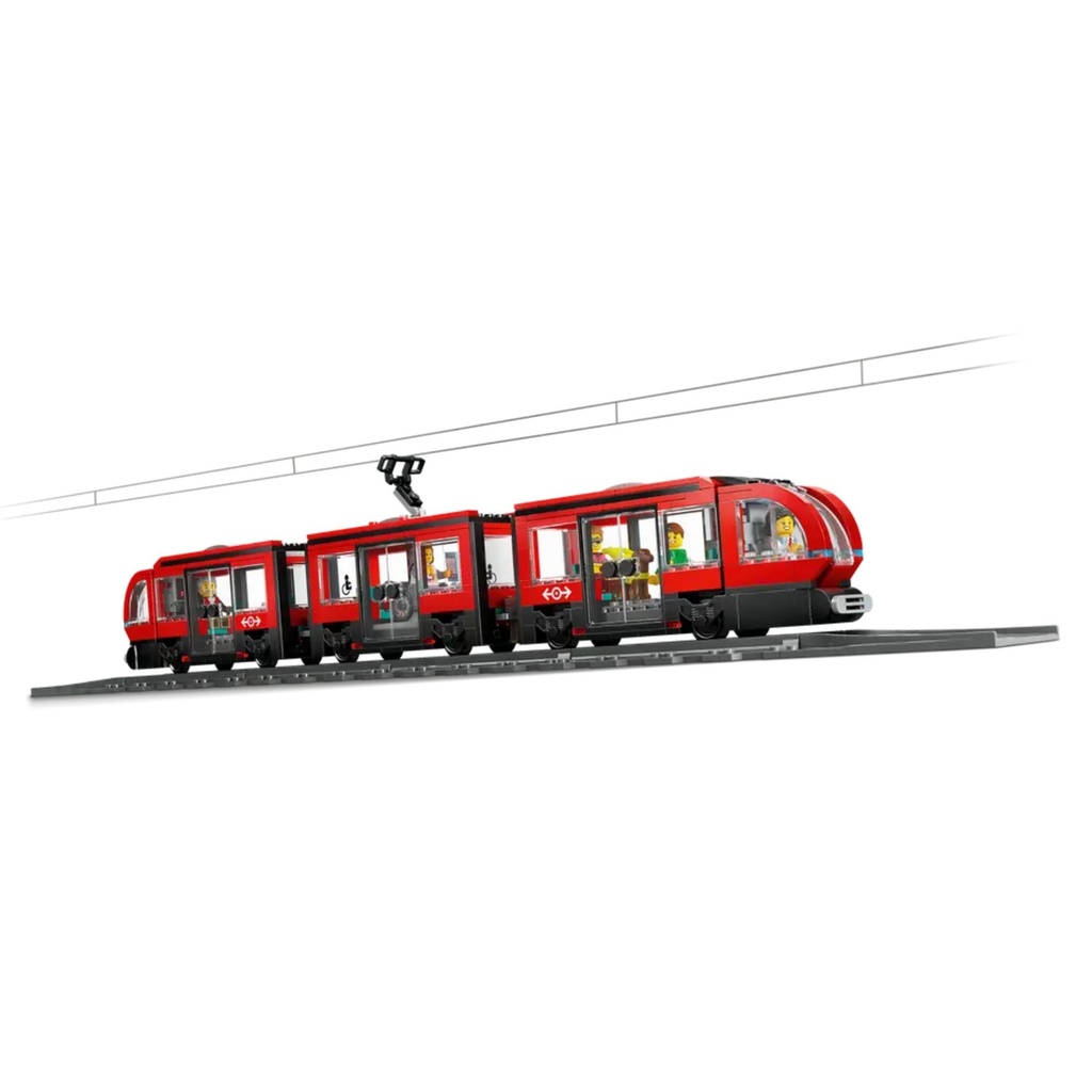 LEGO CITY - DOWNTOWN STREET CAR AND STATION