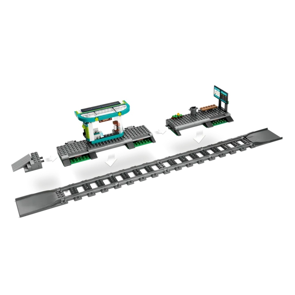 LEGO CITY - DOWNTOWN STREET CAR AND STATION