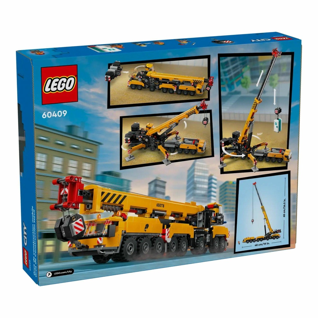 LEGO CITY - YELLOW MOBILIE CONSTRUCTION