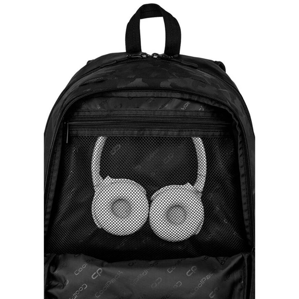 COOLPACK - TROOPER BACKPACK BLACK