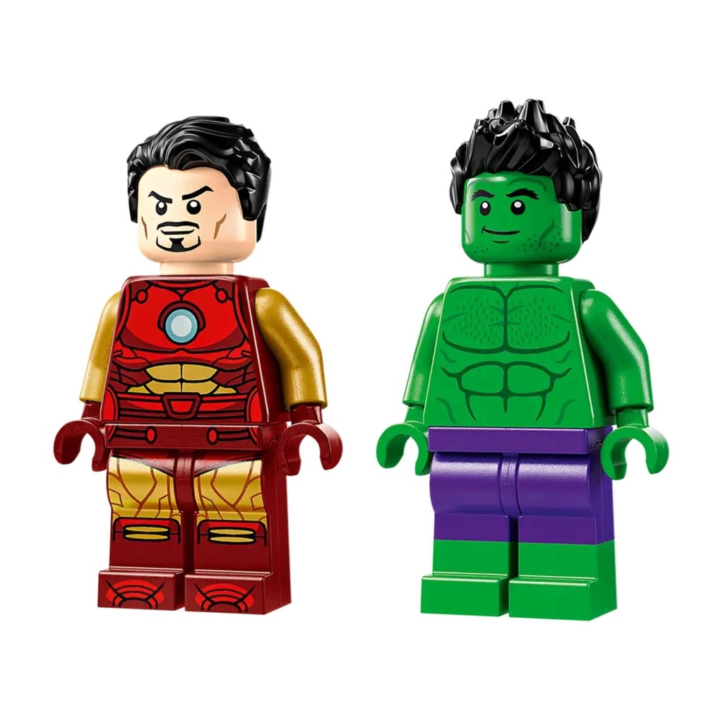 LEGO MARVEL - IRON MAN WITH BIKE AND THE HULK