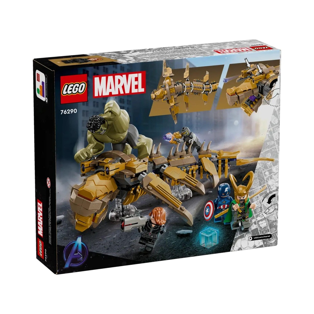 LEGO MARVEL - THE AVENGERS vs THE LEVIATHAN