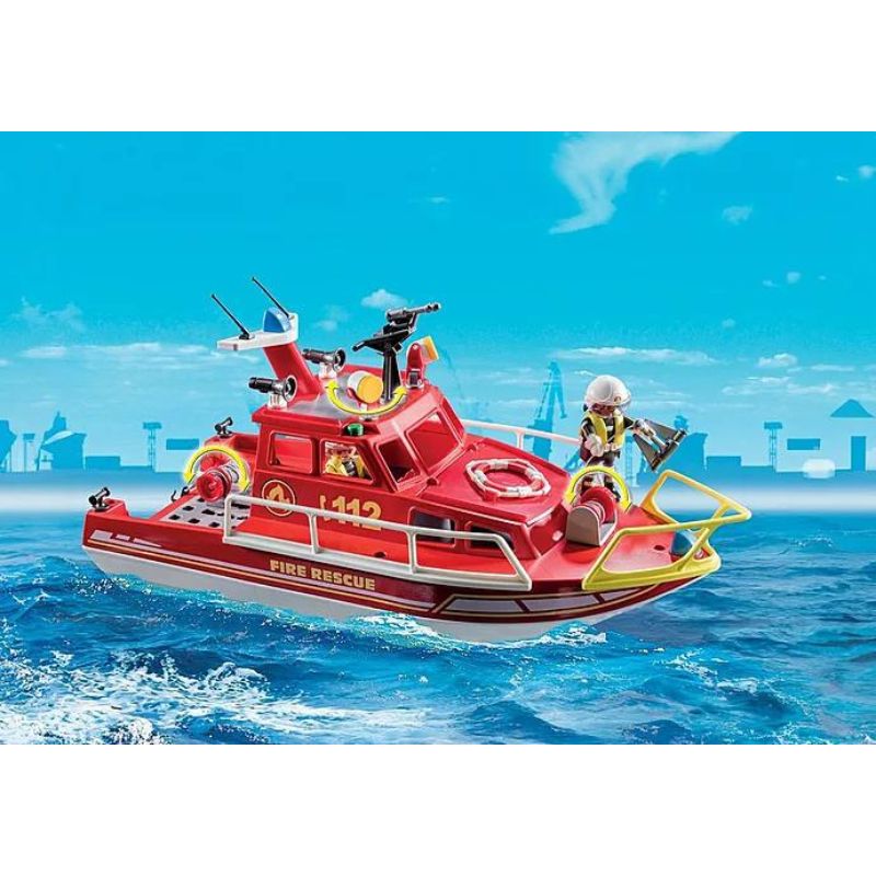 PLAYMOBIL ACTION HEROES - FIRE RESCUE BOAT