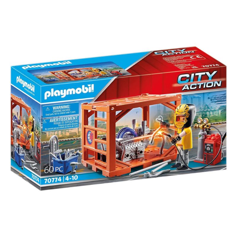 PLAYMOBIL CITY ACTION - CONTAINER MANUFACTURER