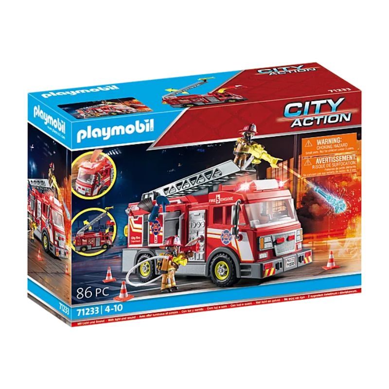 PLAYMOBIL CITY ACTION - FIRE TRUCK