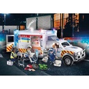 PLAYMOBIL CITY ACTION - RESCUE VEHICLE: AMBULANCE WITH LIGHT & SOUND