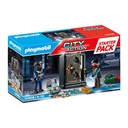 PLAYMOBIL CITY ACTION - STARTER PACK POLICE BANK