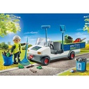 PLAYMOBIL CITY ACTION - STREET CLEANER WITH E-VEHICLE