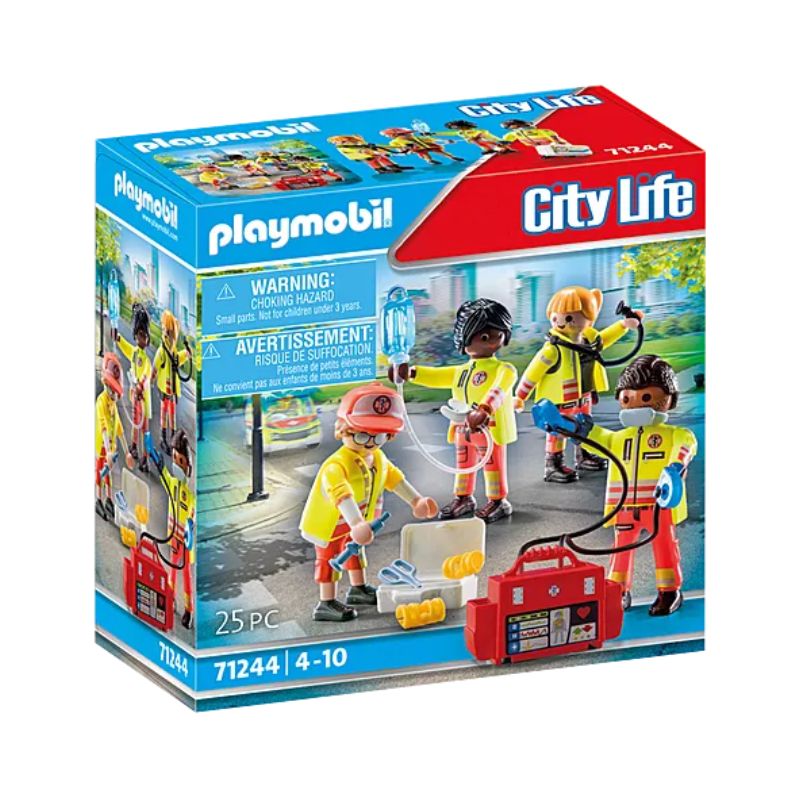 PLAYMOBIL CITY LIFE - MEDICAL TEAM