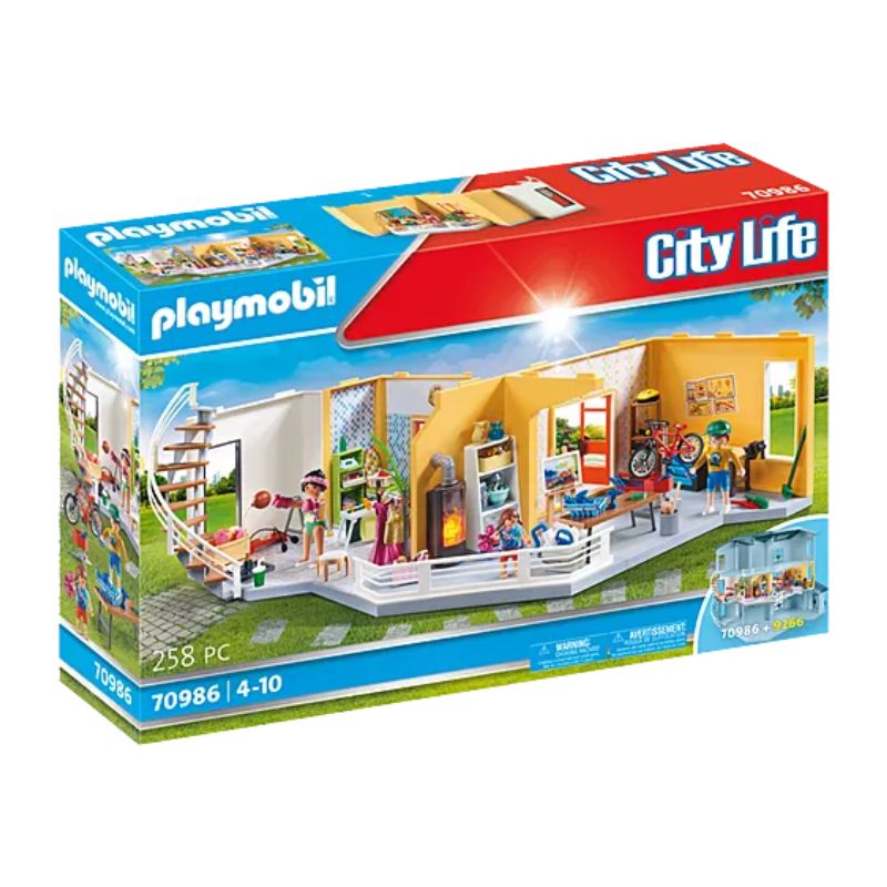PLAYMOBIL CITY LIFE - MODERN HOUSE FLOOR EXTENSION