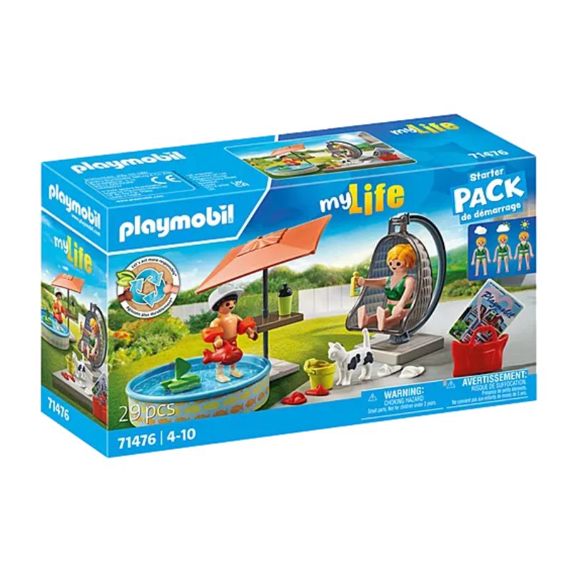 PLAYMOBIL CITY LIFE - SPLASHING FUN IN THE GARDEN