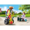 PLAYMOBIL CITY LIFE - STARTER PACK RESCUE WITH BALANCE RACER