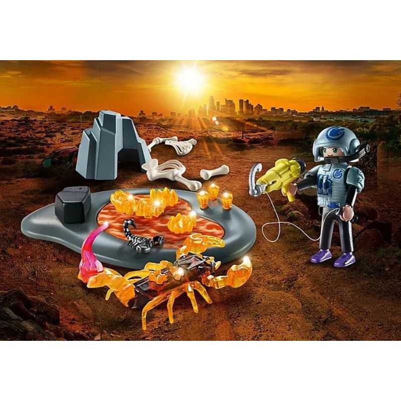 PLAYMOBIL DINO RISE - STARTER PACK FIRE SCORPION