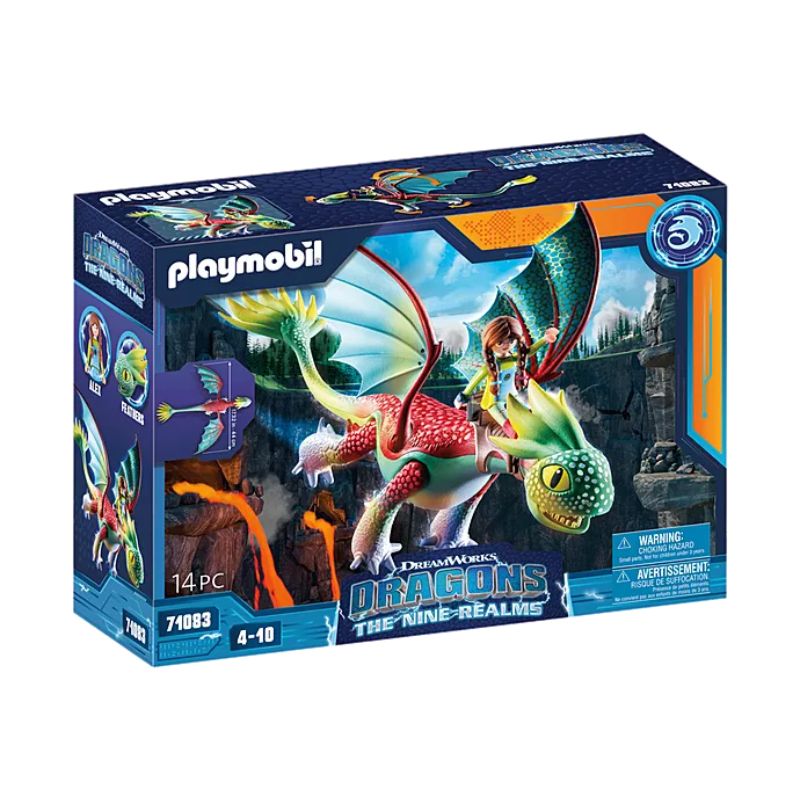 PLAYMOBIL DRAGONS - THE NINE REALMS: FEATHERS & ALEX