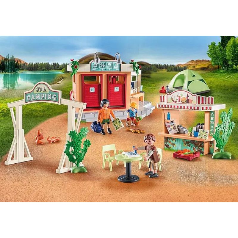 PLAYMOBIL FAMILY FUN - CAMPSITE