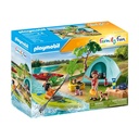 PLAYMOBIL FAMILY FUN - CAMPSITE WITH CAMPFIRE