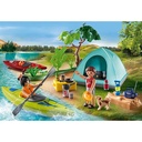 PLAYMOBIL FAMILY FUN - CAMPSITE WITH CAMPFIRE