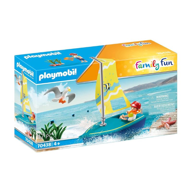 PLAYMOBIL FAMILY FUN - SAILBOAT